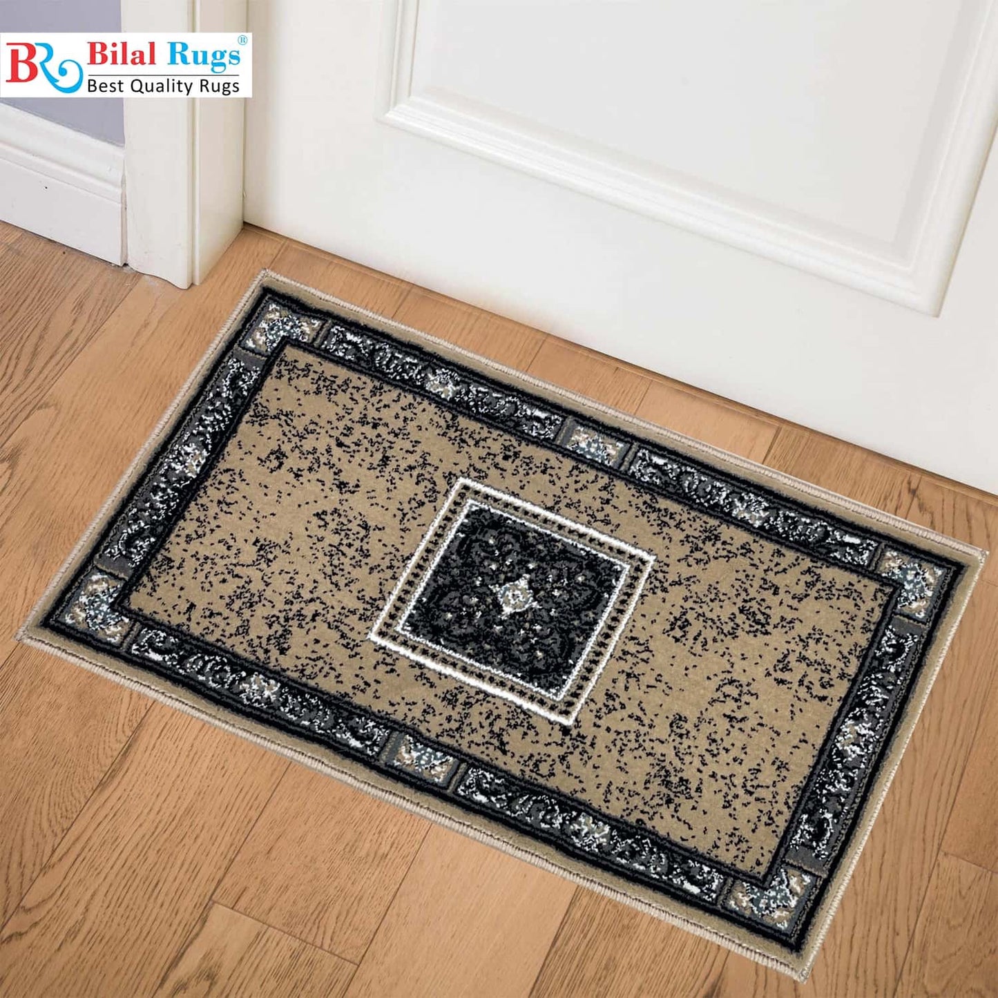 Persian Polypropylene Woven Door Mat.
Size : 40 cm x 75 cm