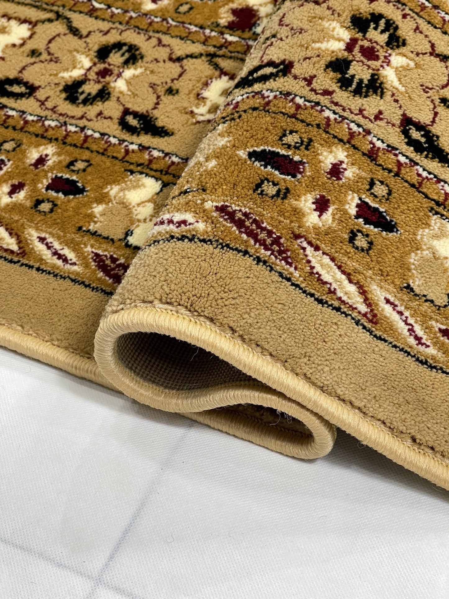 Persian polypropylene Rug,back woven(Article-55-beige)