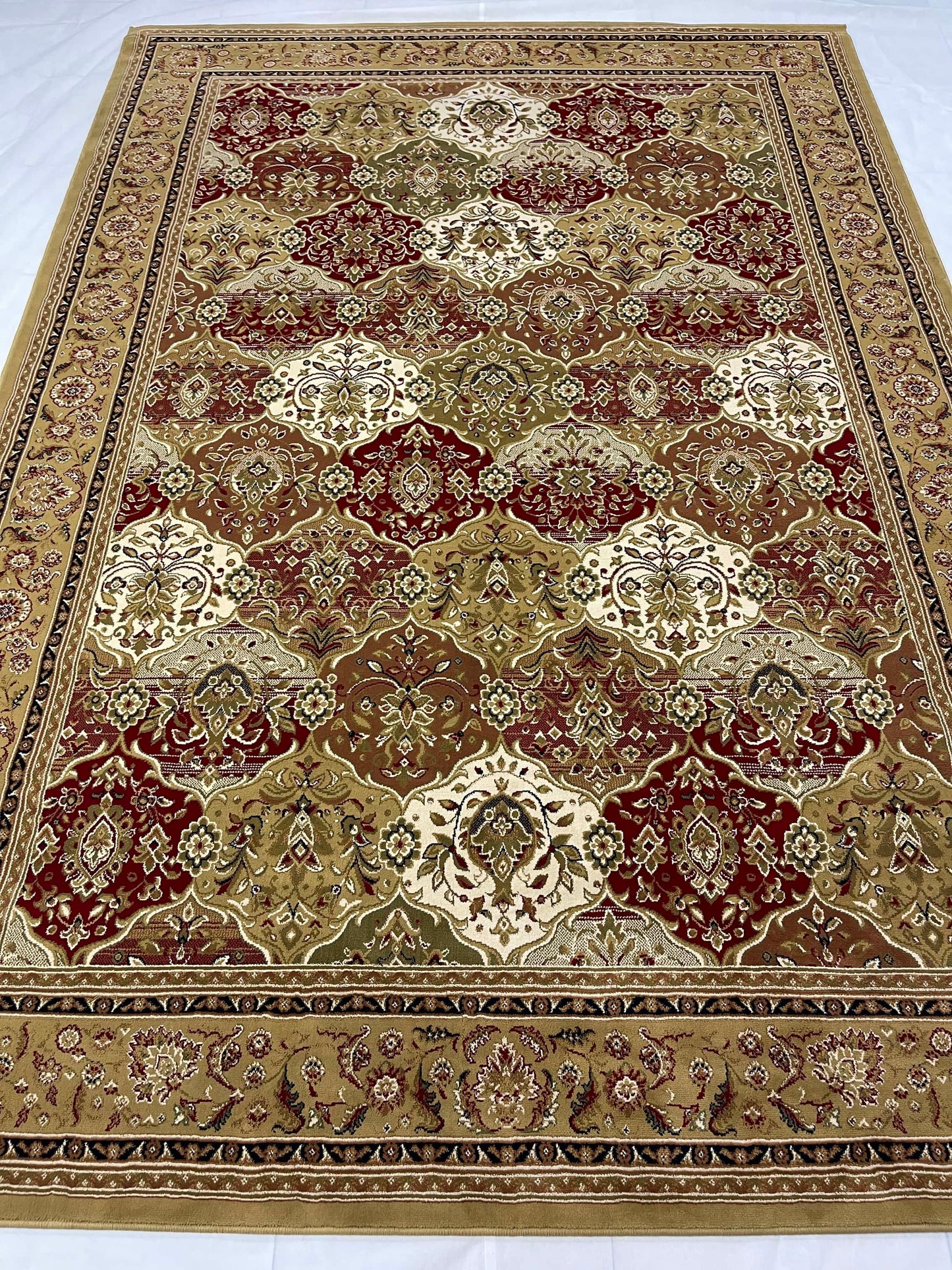 Persian Vintage Rug,back woven(Article-811-Beige)
Size : 6.6 ft width x 9.6 ft length (200cm x 290cm)