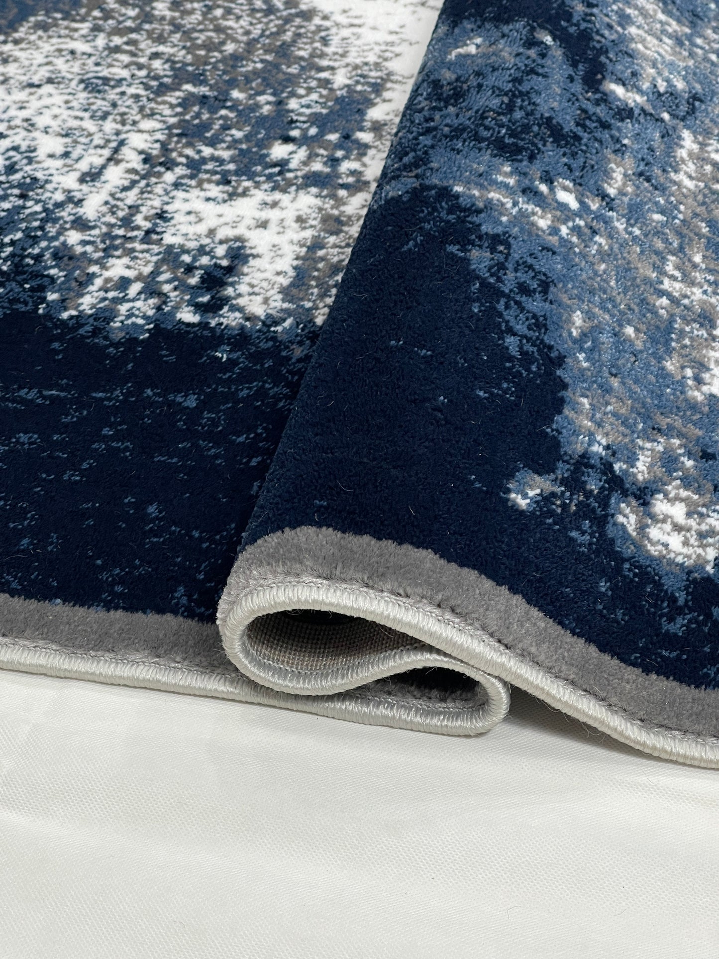 Modern polypropylene Rug,back woven(Article-303-Grey)