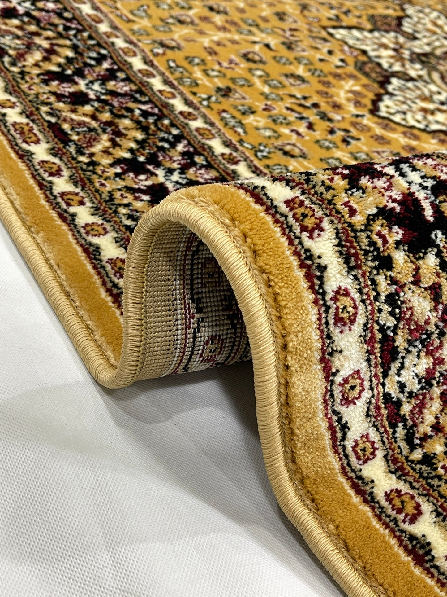 Persian polypropylene Rug,back woven(Article-04-Gold)