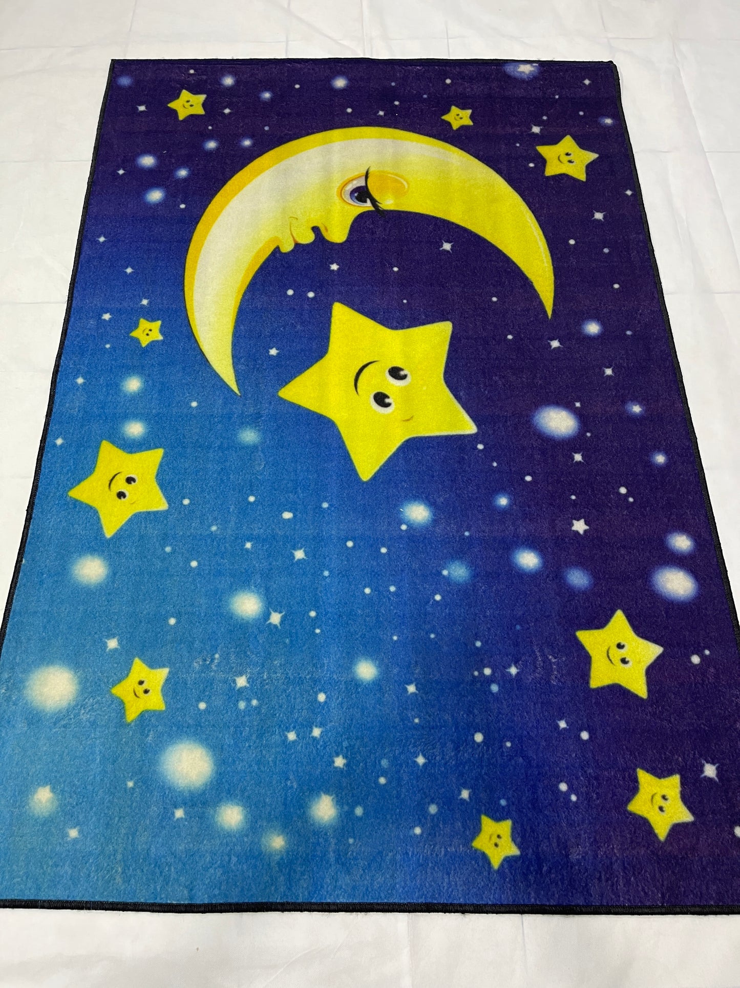 TPR Non Woven kids Rug.  Article-83-Blue