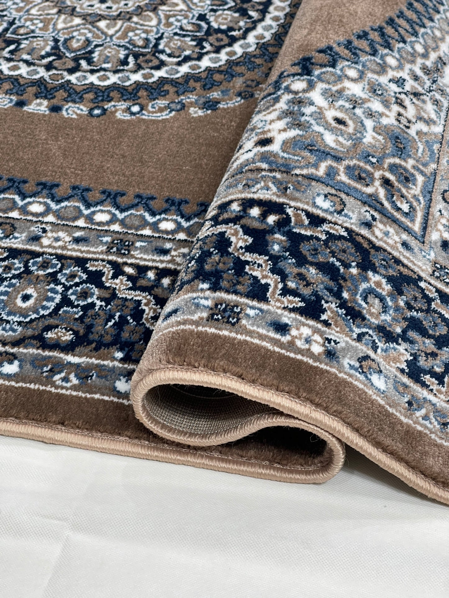 Persian polypropylene Rug,back woven(Article-22-Mink)