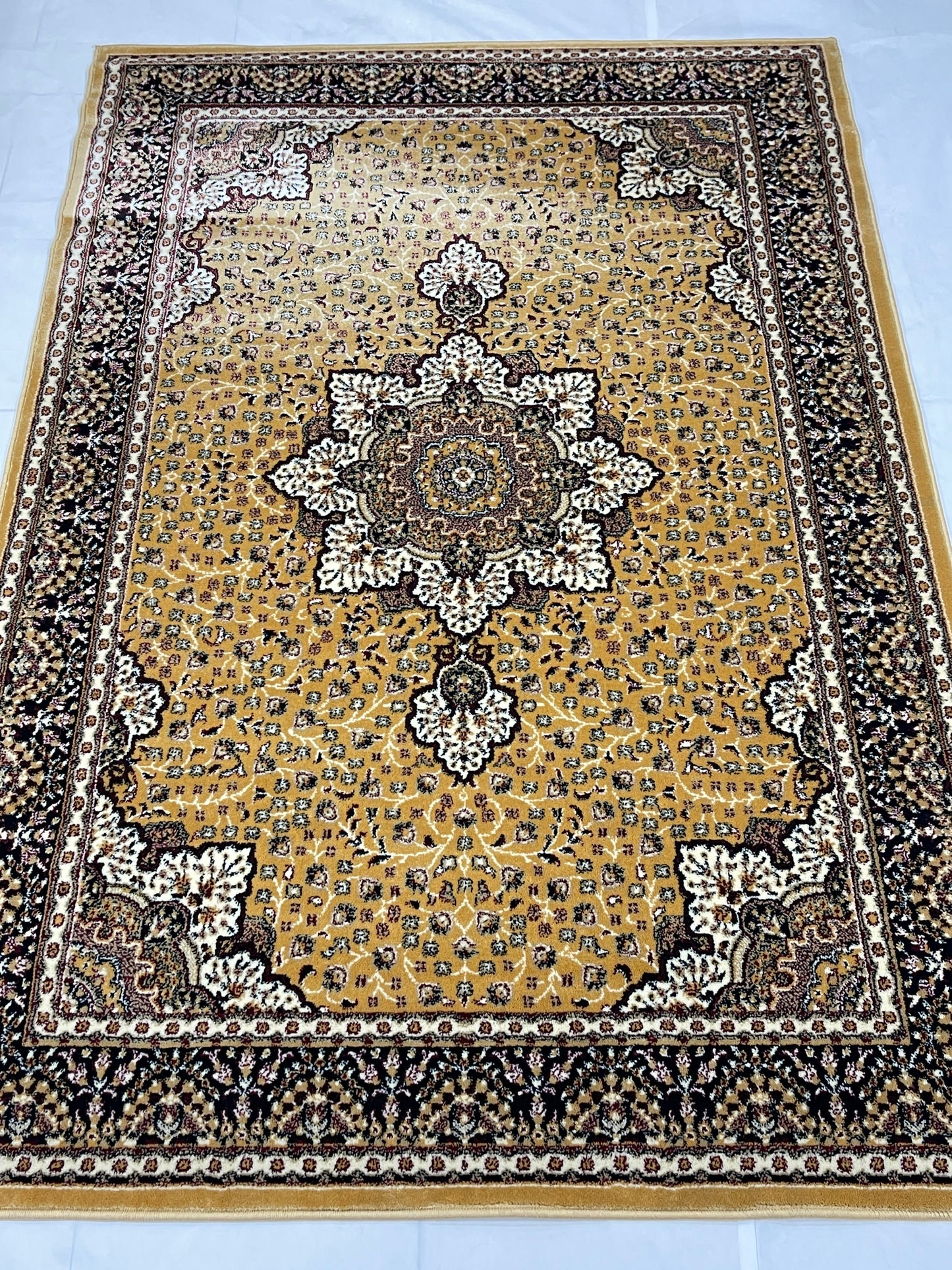 Persian polypropylene Rug,back woven(Article-04-Gold)