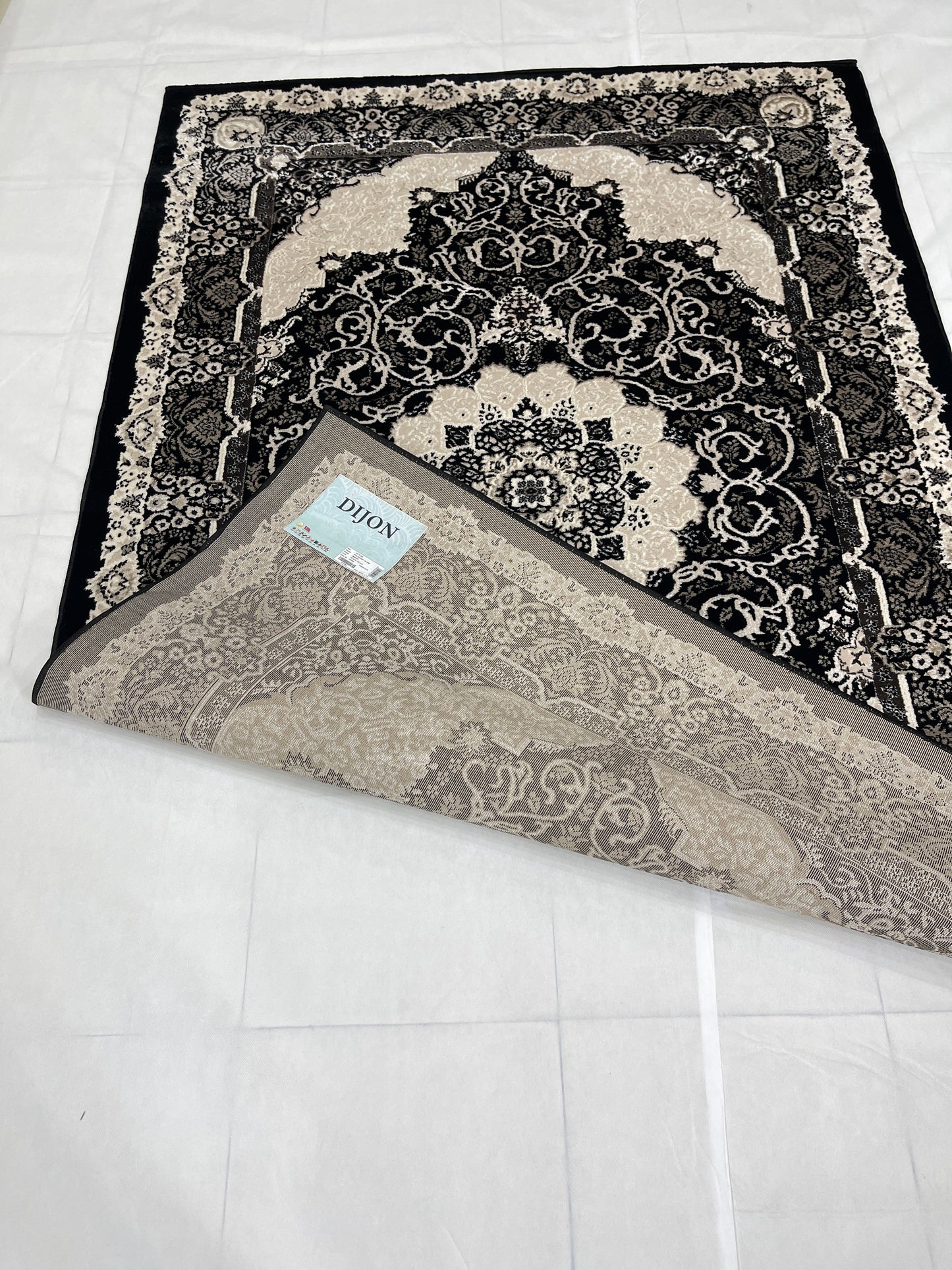 Turkish Top Quality Silk.(Article-1052-Black)
