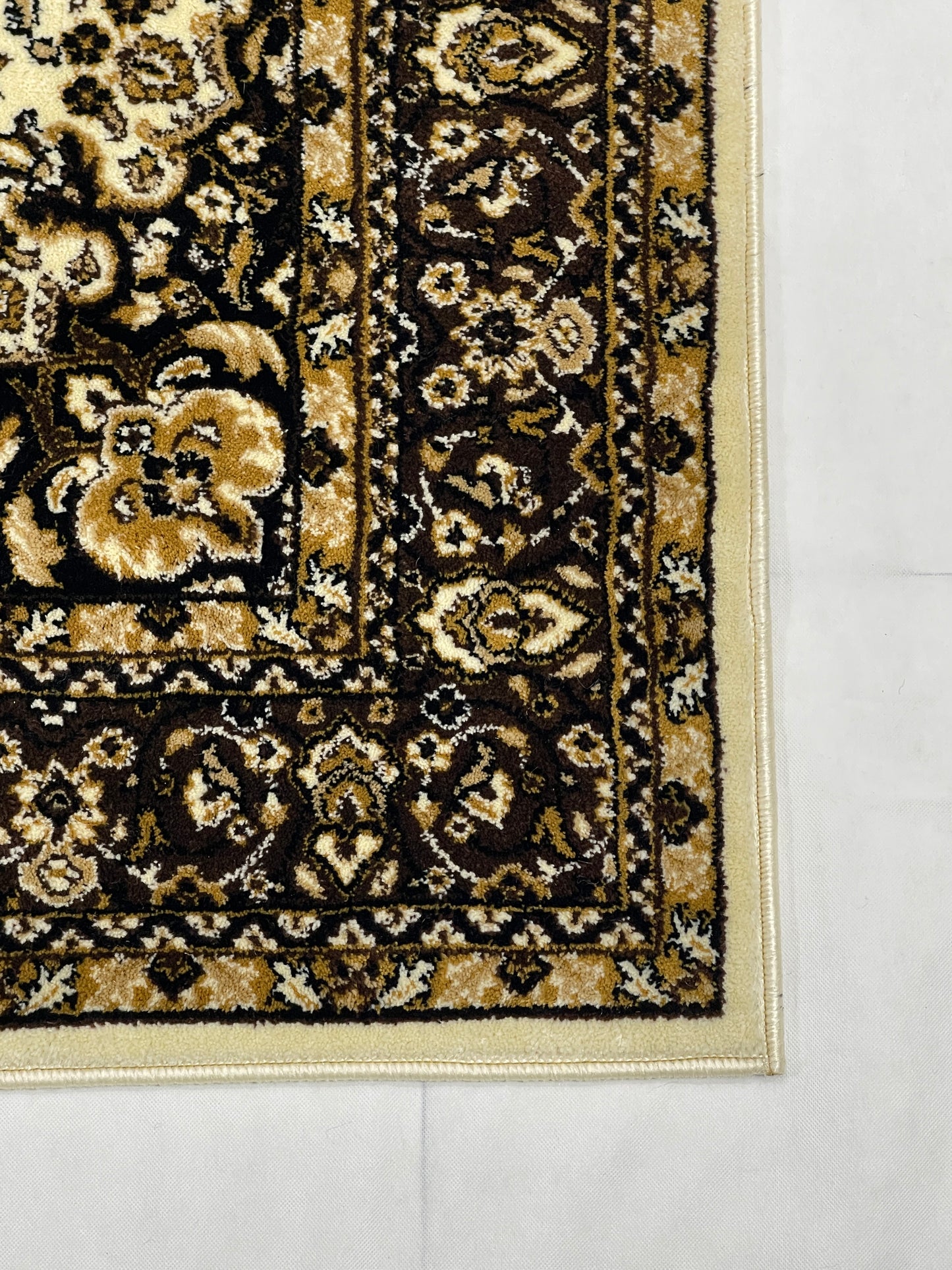 Persian polypropylene Rug,back woven(Article-21-Off White )