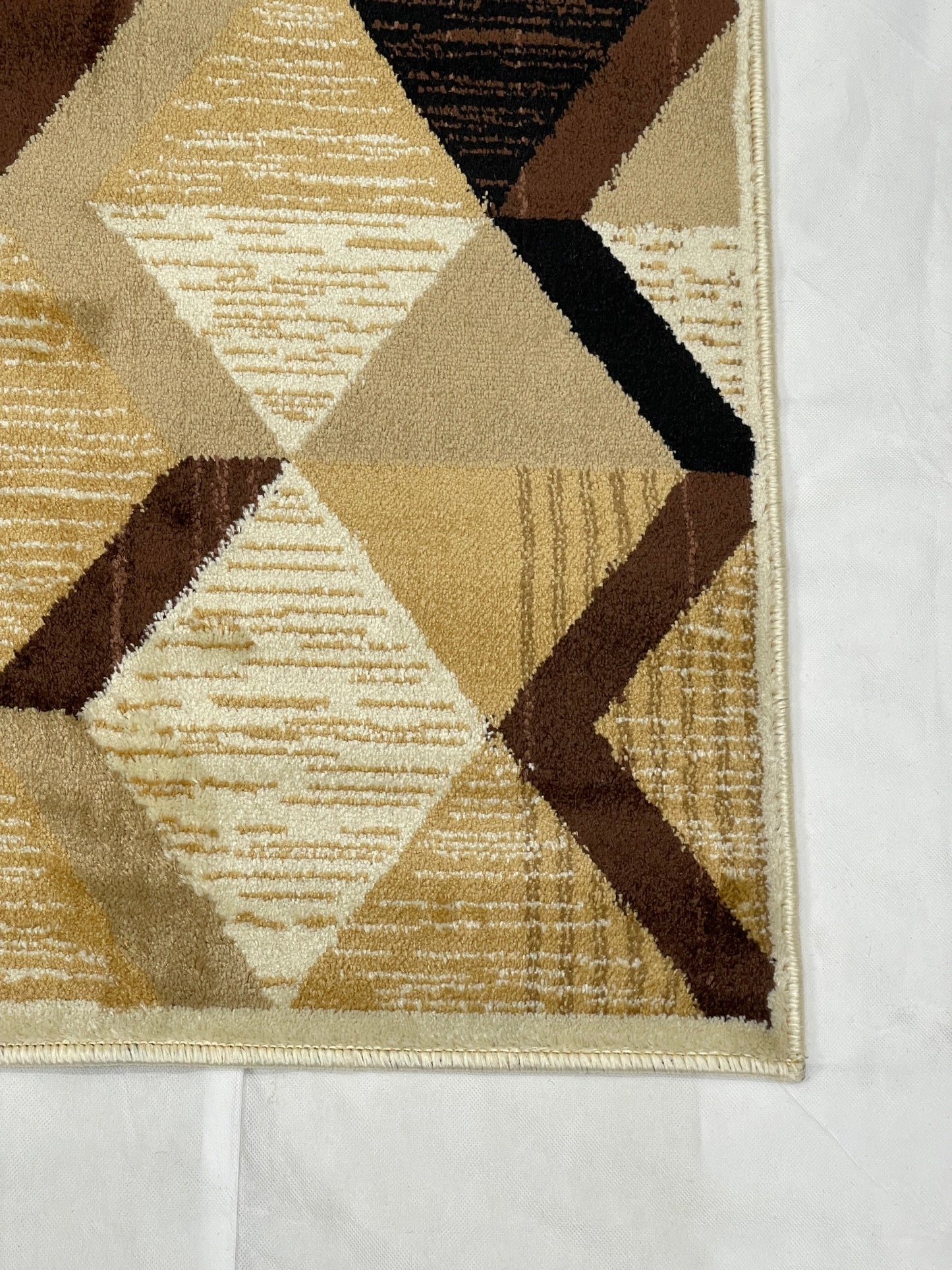 Modern polypropylene Rug,back woven(Article-663-Off white)