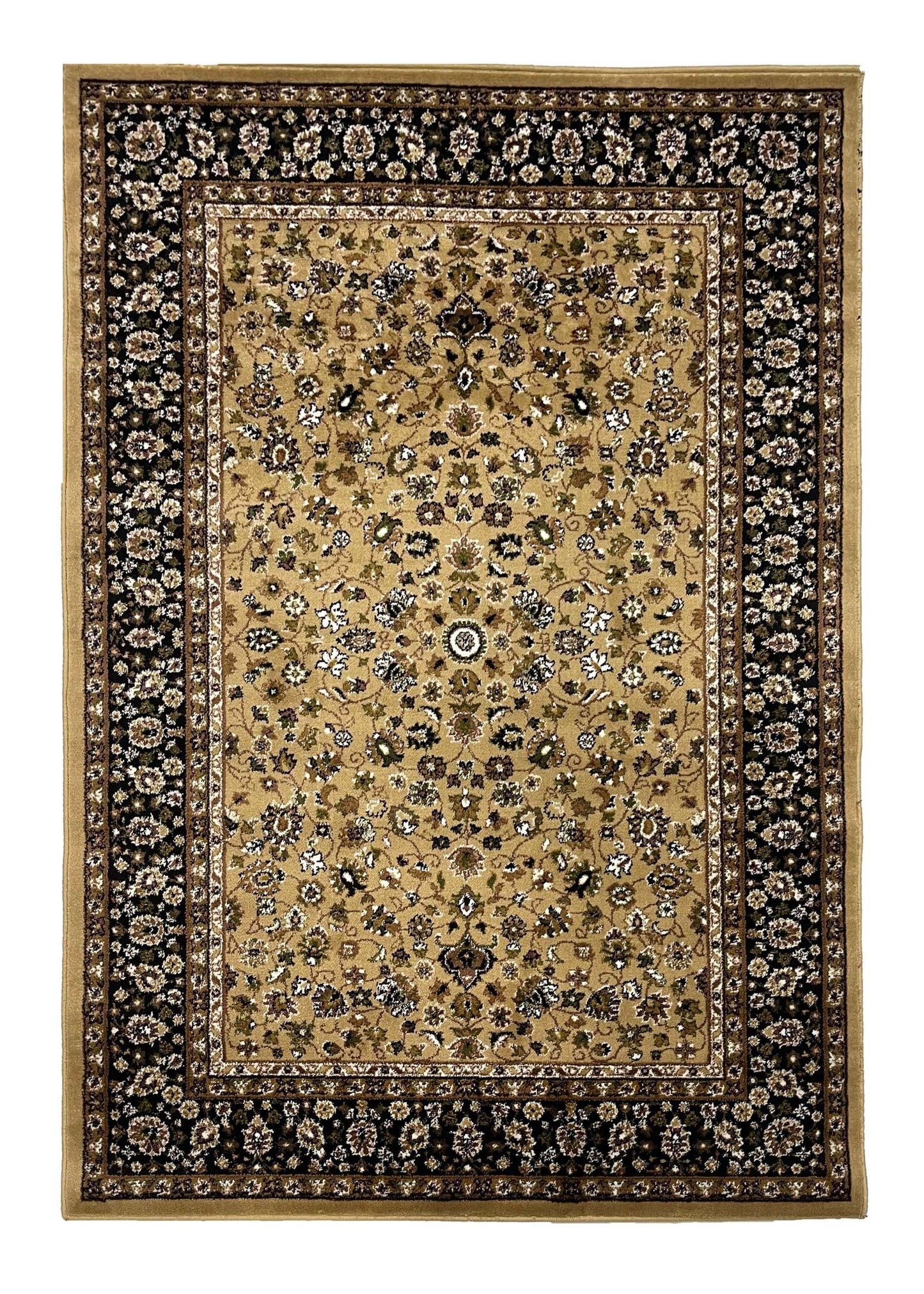 Persian polypropylene Rug,back woven(Article-140-Beige)