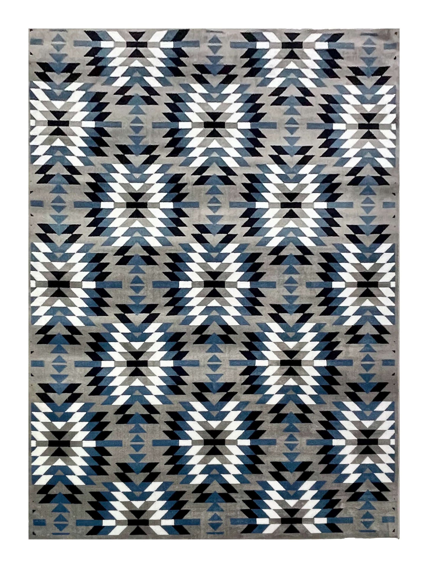 Modern polypropylene Rug,back woven(Article-1077-Grey)
Size : 6 ft width x 9.6 ft length (200 cm x 290cm)