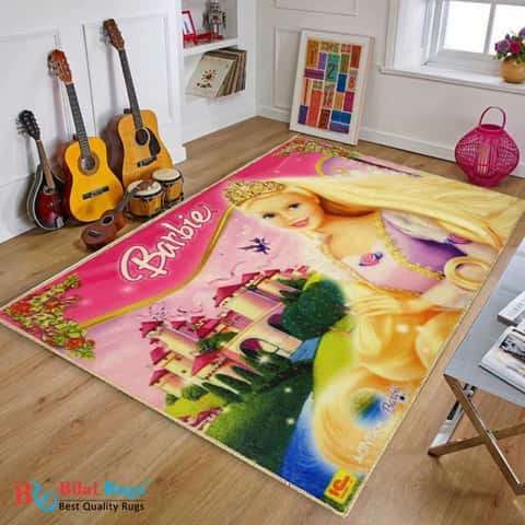 TPR Non Woven Rugs For Kids Room
Article-72-Yellow &amp; pink
Size : 4 ft width x 6 ft length