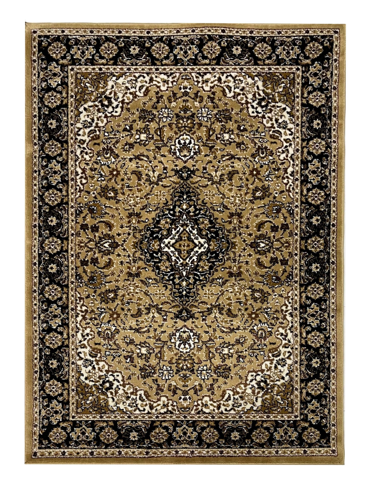 Persian polypropylene Rug,back woven(Article-01-Beige)