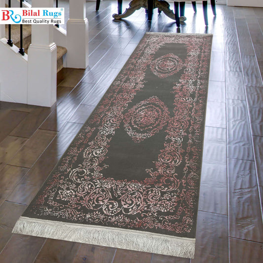 Irani Persian Polypropylene Runner.
Size : 2.6 ft width x 8 ft length