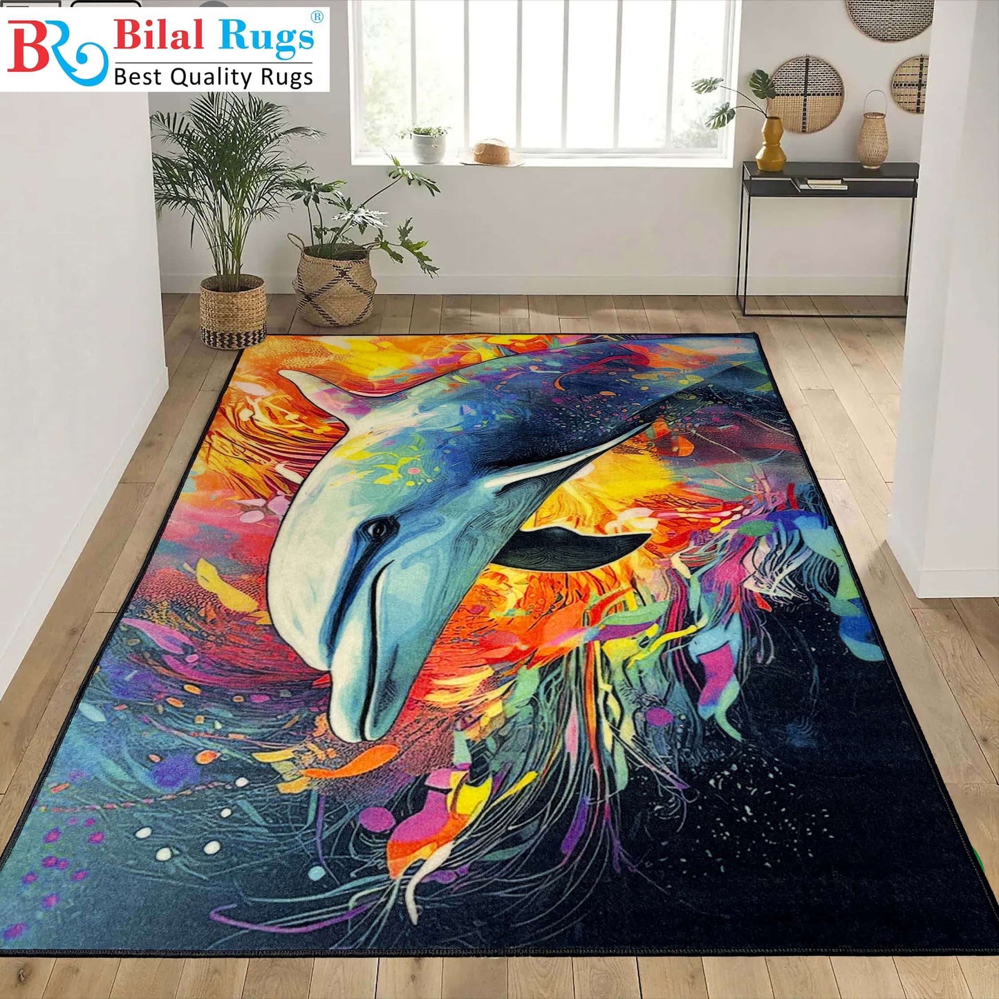 TPR Non Woven Rugs For Kids Room
Article-53-Multi Colour