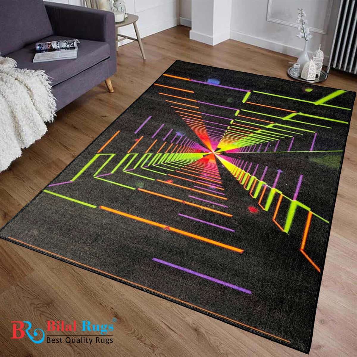 TPR Non Woven Rugs For Kids Room
Article-49-Multi Colour