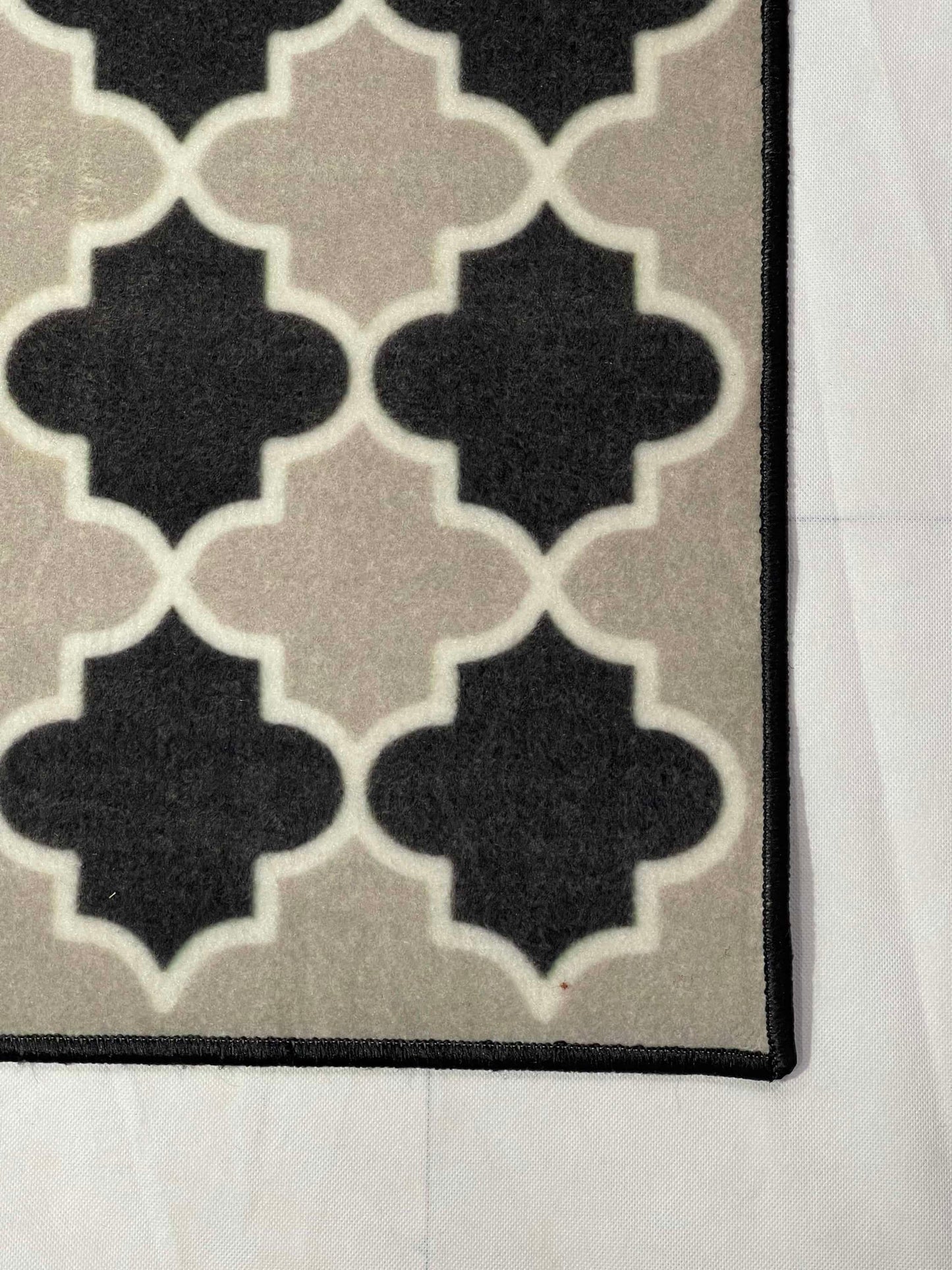 TPR Non Woven Rugs For Kids Room
Article-65- Black &amp; Grey