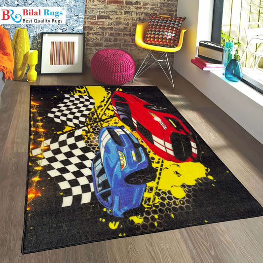 TPR Non Woven Rugs For Kids Room
Article-64-Multi Colour