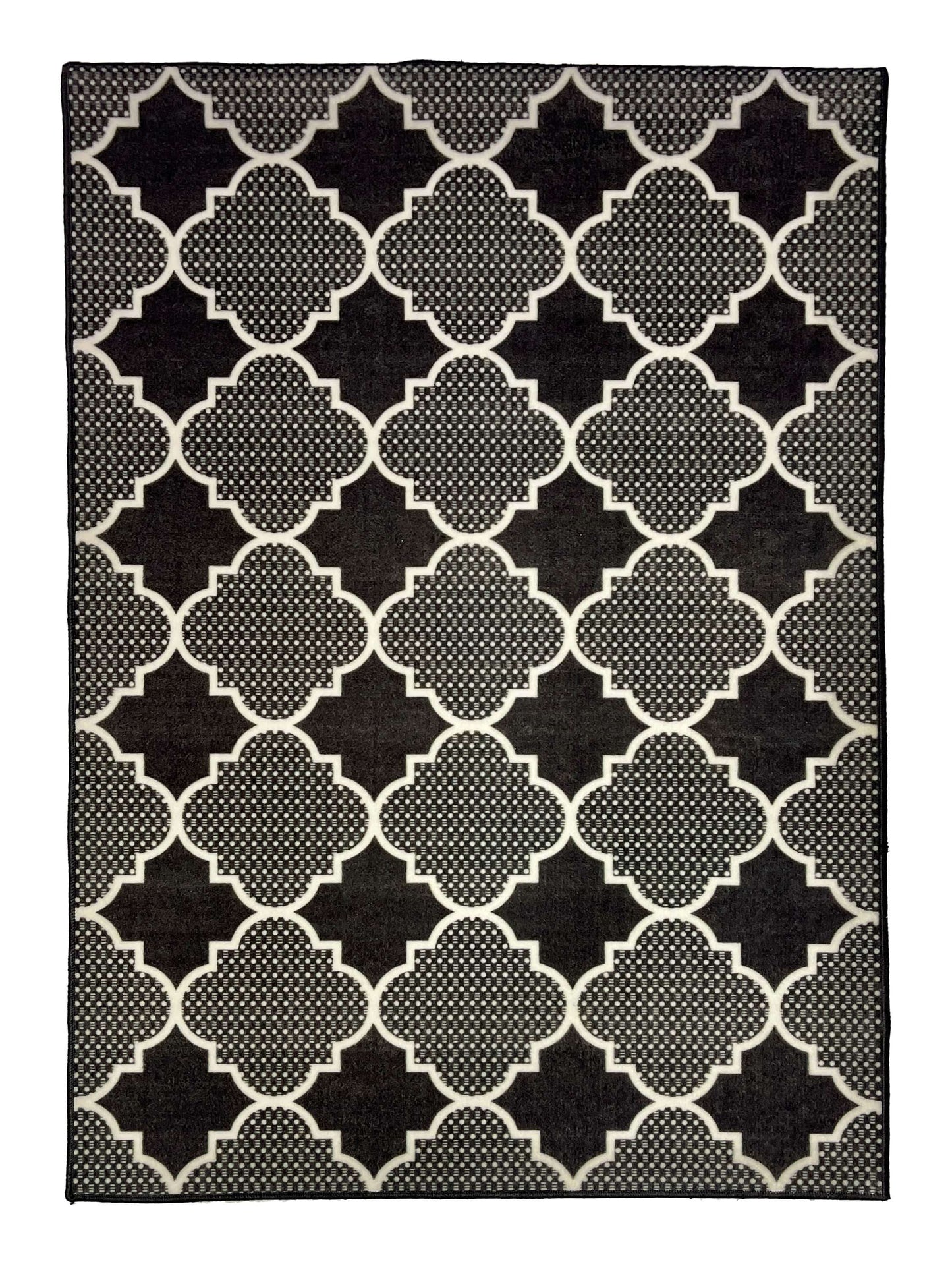 TPR Non Woven Rugs For Kids Room
Article-73-Black , Grey