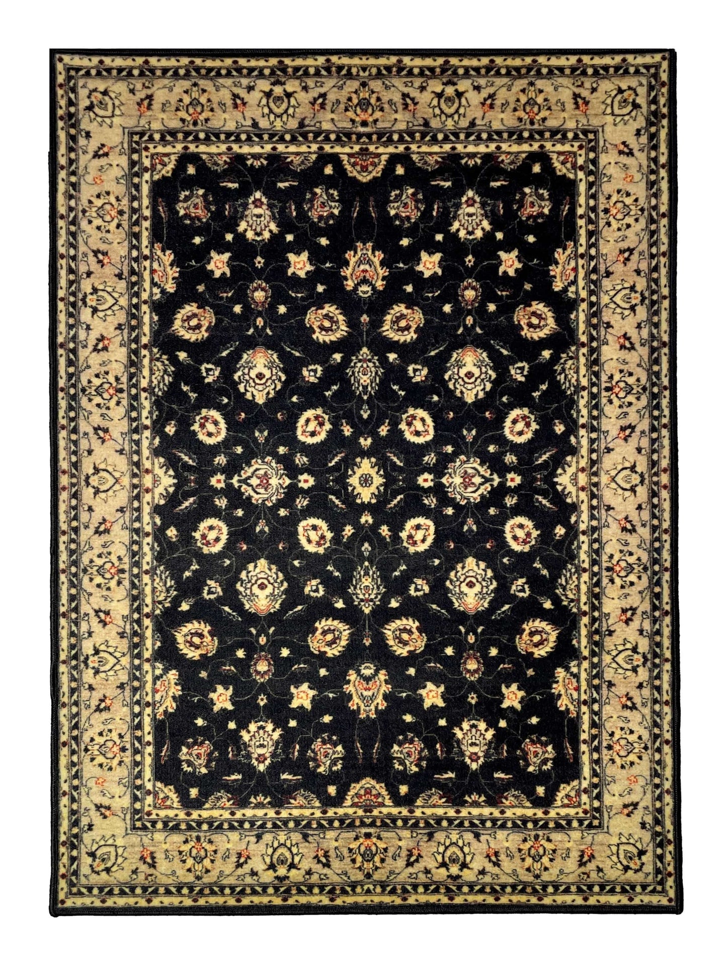 TPR Non Woven Rug.
Article-70-Black , offwhite