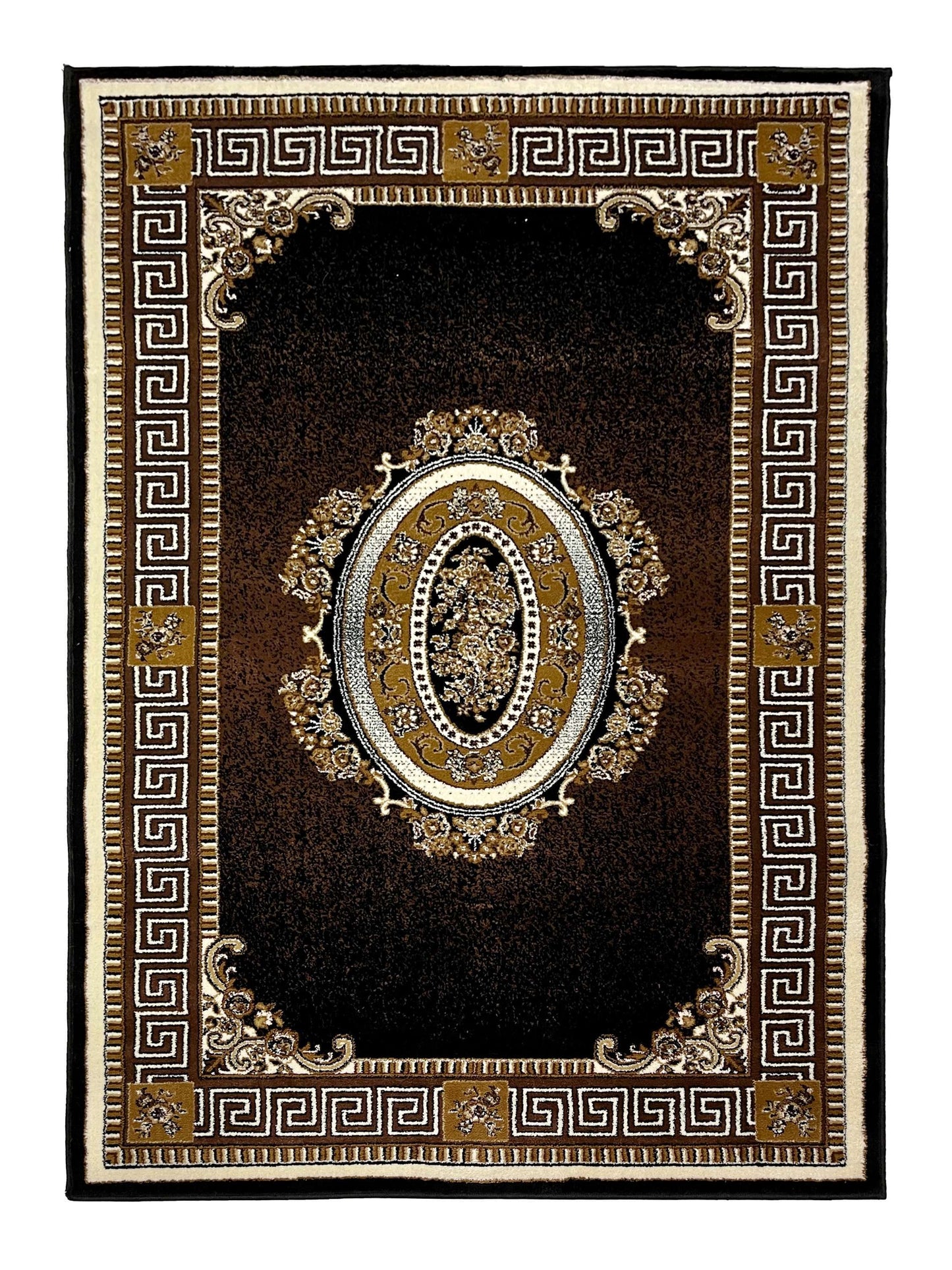 Versace polypropylene Rug,back woven(Article-75-Black)
Hot selling Article💥