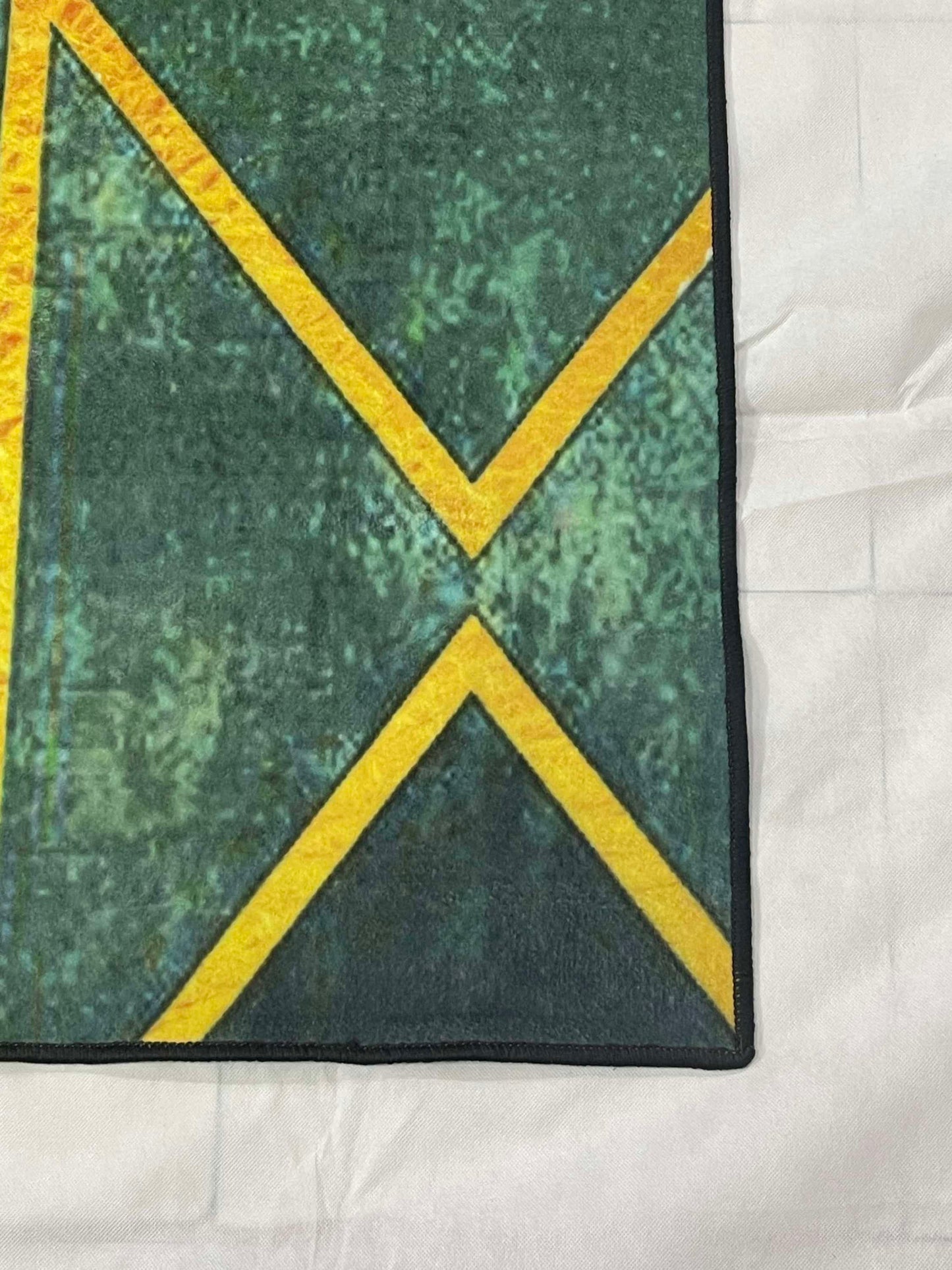 Modern Non-Woven TPR Anti Slip Rug.
Size : 5ft width  x 7.8ft length (150cm x 230cm)
Article-2703-Green