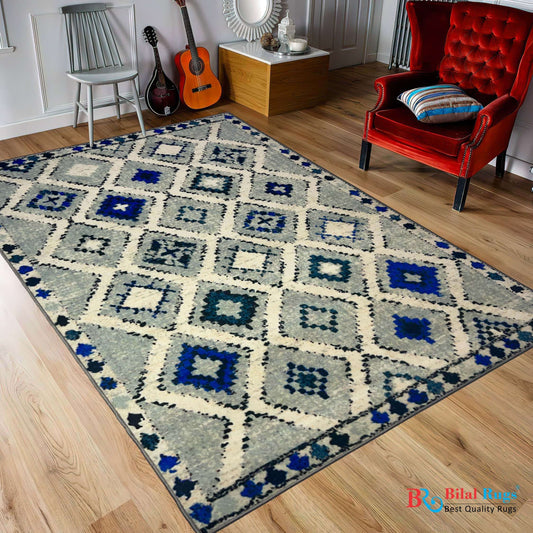 TPR Non Woven Rug.
Size : 5ft width  x 7.3ft length (150cm x 220cm)