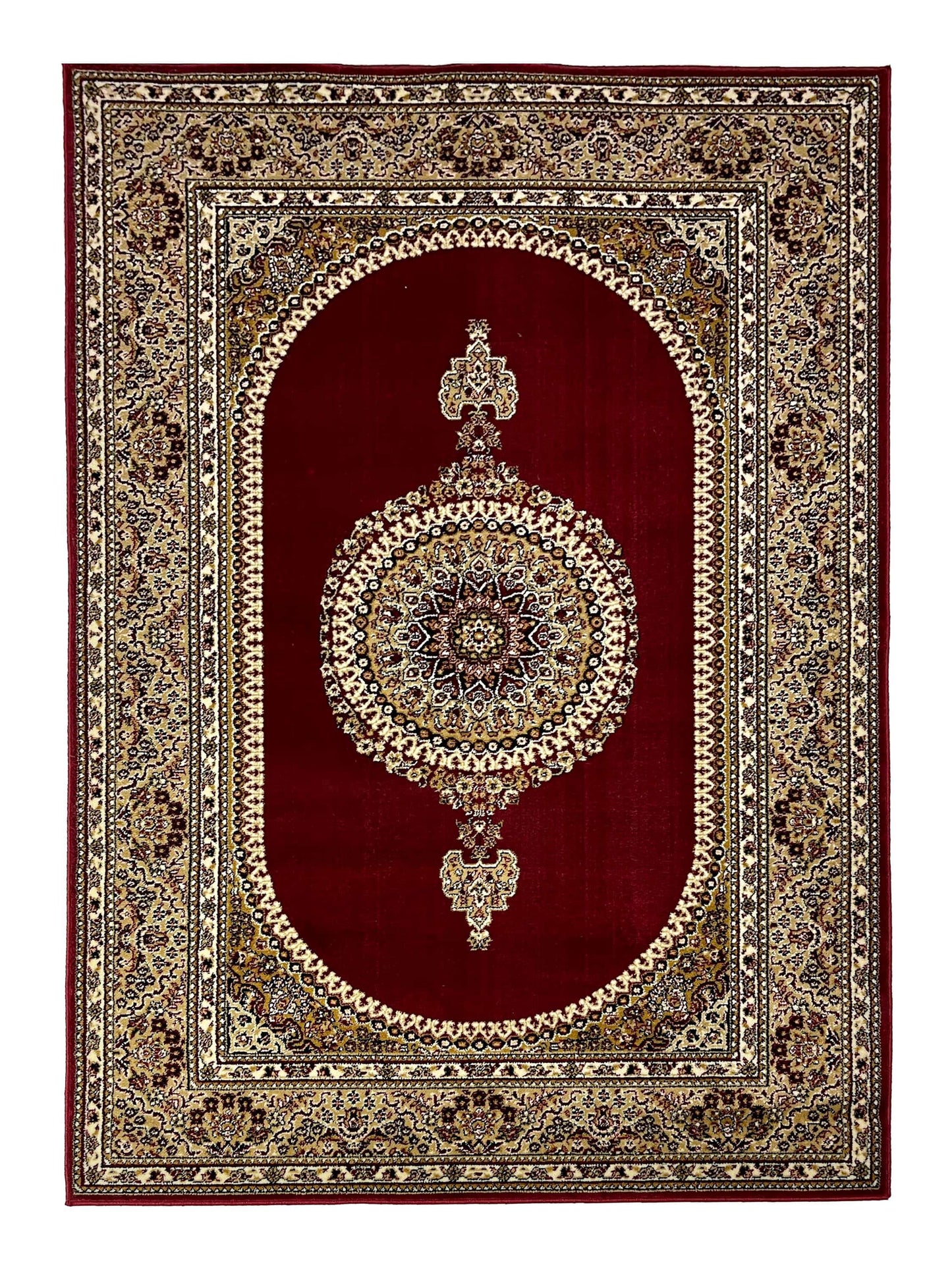 Persian Polypropylene Woven Rug
Article-1160-Red