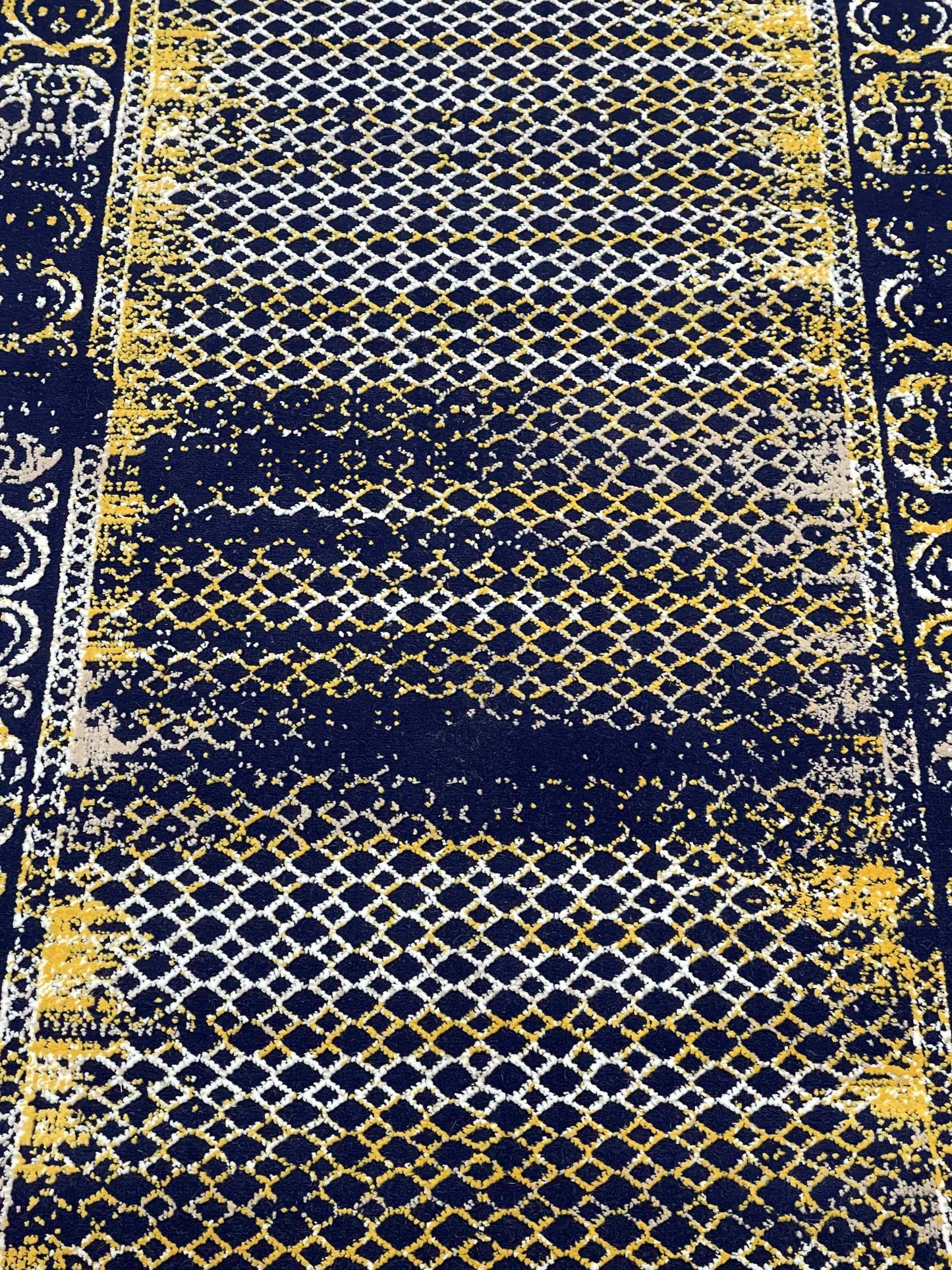 Irani Blue Persian Polypropylene Runner.
Size : 2.6 ft width x 8 ft length