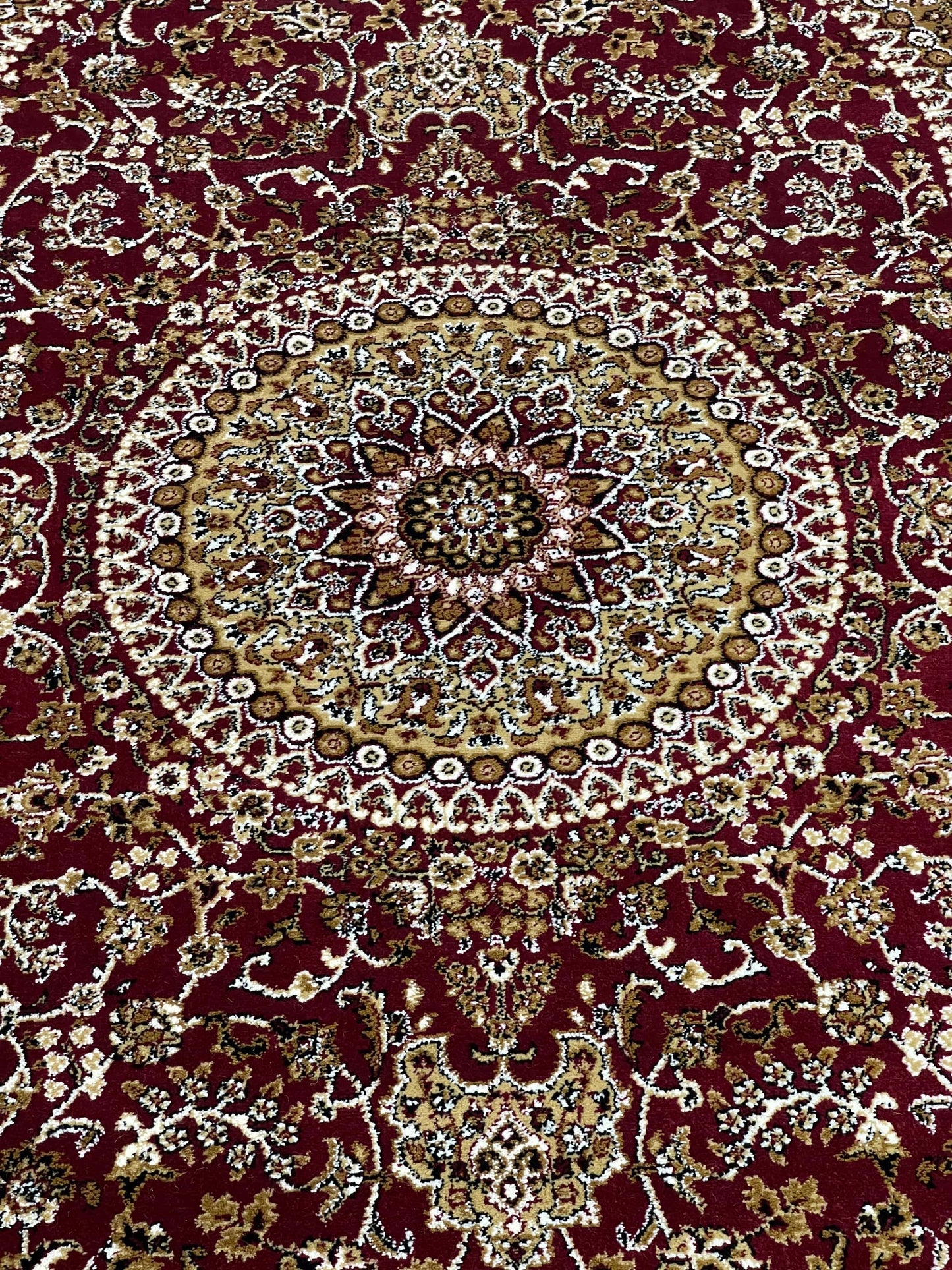 Persian polypropylene Rug,back woven(Article-22-Red )