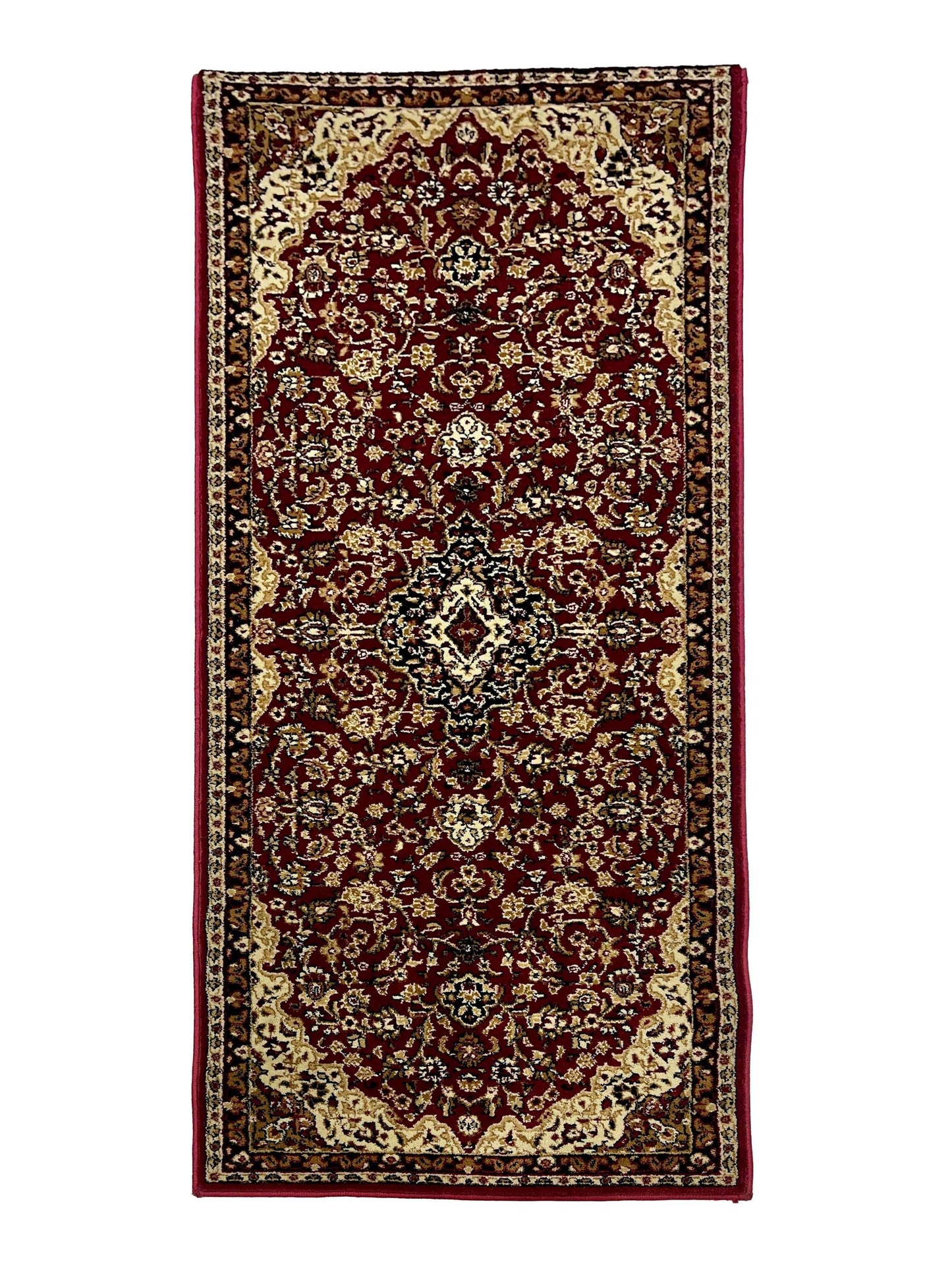 Persian Polypropylene Woven Rug.
 Size : 2.6 ft width x 6.3 ft length
 (80 cm x 200cm)