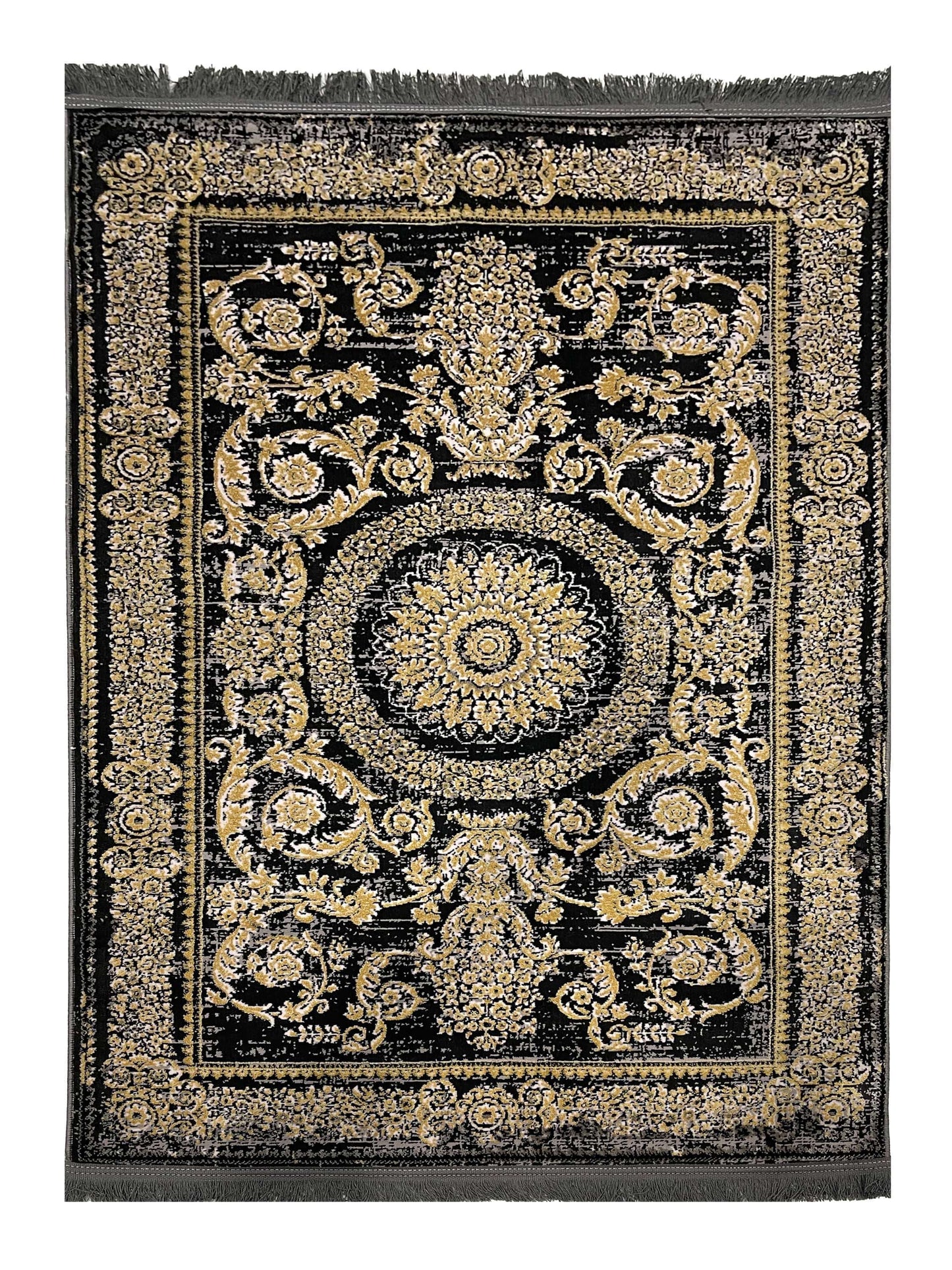 Irani silk  Woven Rug.
Size : 3 ft width x 5 ft length ( 100cm x 150cm)