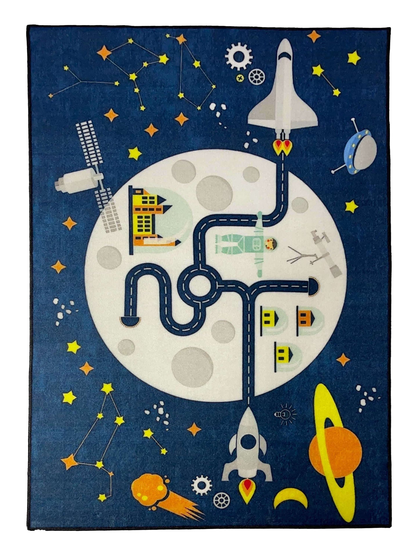 TPR Non Woven Rugs For Kids Room
Article-09-Blue