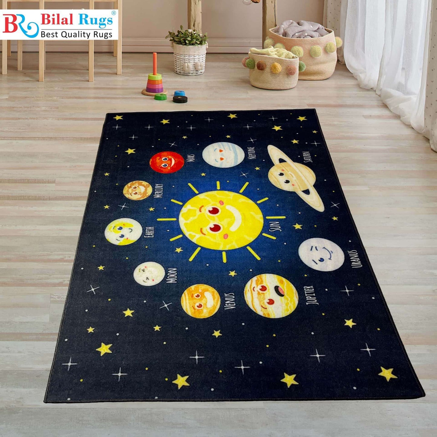 TPR Non Woven Rugs For Kids Room
Article-29-Black