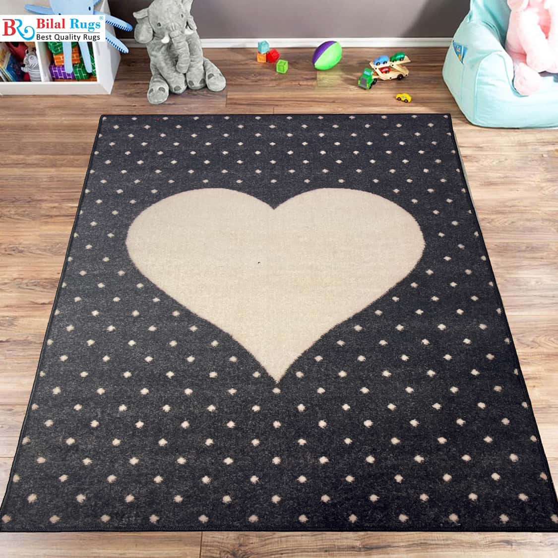 TPR Non Woven Rugs For Kids Room
Article-16-Black