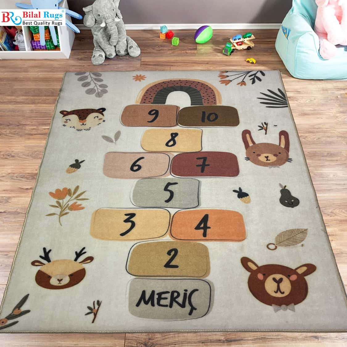 TPR Non Woven Rugs For Kids Room
Article-22-skin