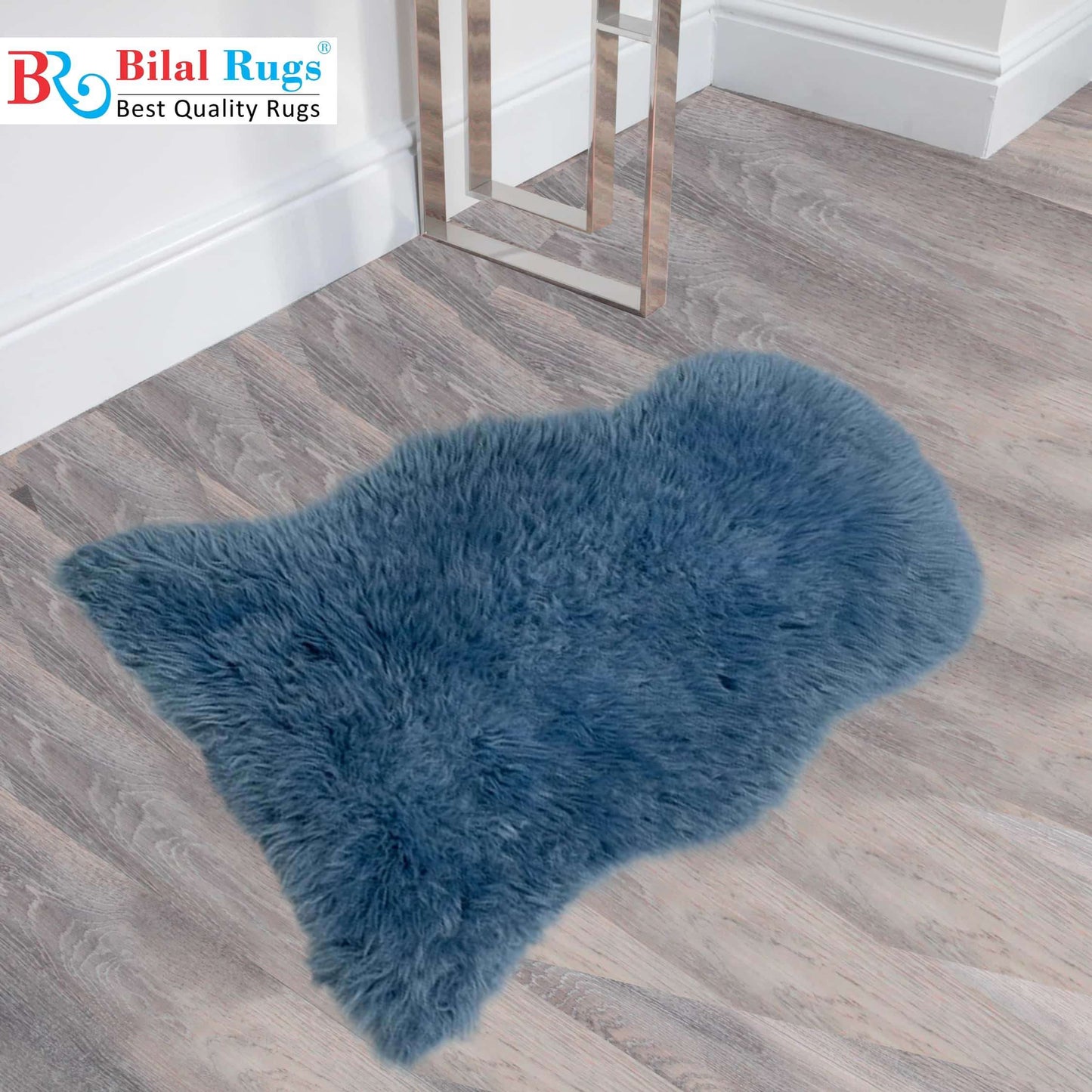 Indulge in the silky smooth feel of our high-quality synthetic fur.⚡️⚡️

Size :2 ft with x 3 ft length (Approximately)