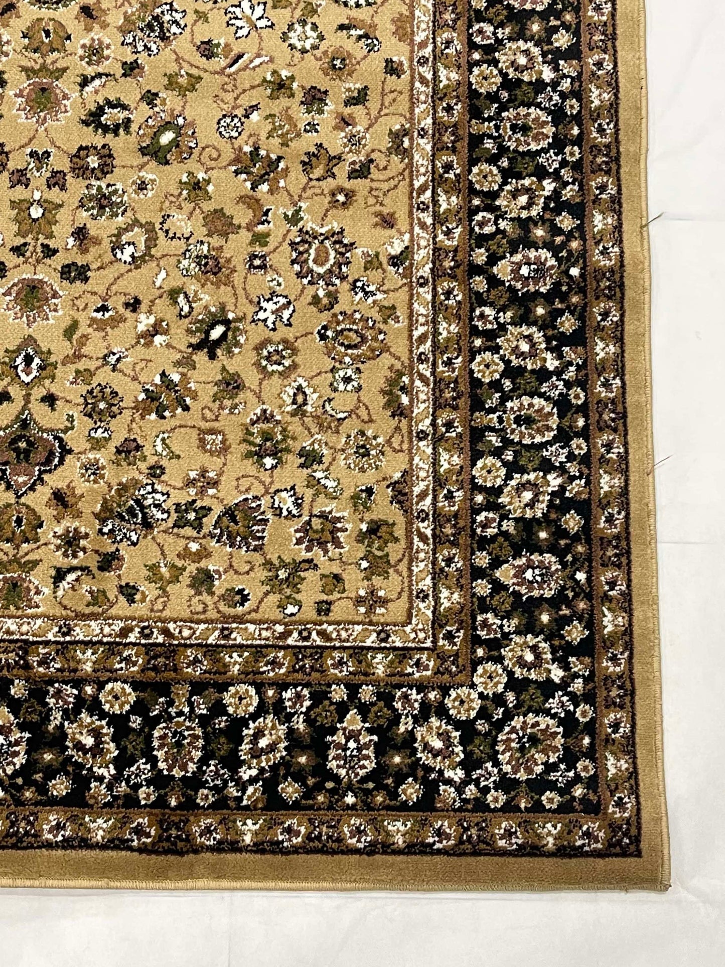 Persian polypropylene Rug,back woven(Article-140-Beige)